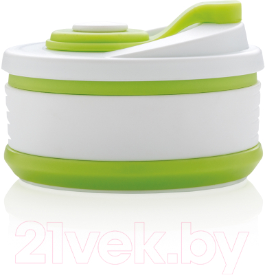 Изображение товара Термокружка Xindao P432.607 (складная, зеленый/белый)