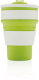 Миниатюра изображения товара Термокружка Xindao P432.607 (складная, зеленый/белый)