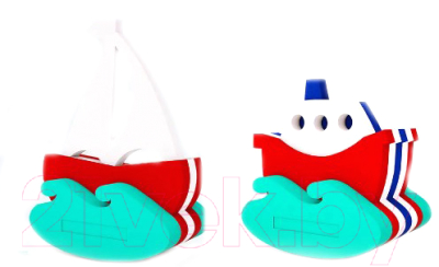 Изображение товара Набор игрушек для ванной El'Basco Toys Кораблик и Парусник / 03-001