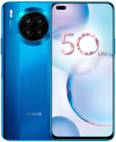 Смартфон Honor 50 Lite 6GB/128GB / NTN-LX1 (насыщенный синий) - 