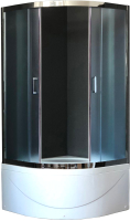 

Душевой уголок Royal Bath, 900x900x2000 / RB90BK-C-CH