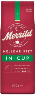 Кофе молотый Merrild In Cup / 12327 (500г)