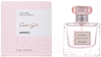 Изображение товара Парфюмерная вода Miniso Sweet Girl / 1529 (30мл)