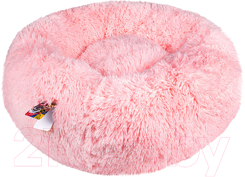 Лежанка для животных Fancy Pets Пончик розовый / BED1Pink