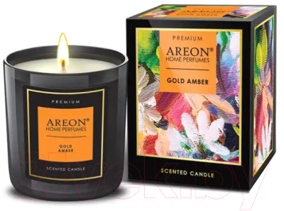 Свеча Areon Premium Gold Amber / ARE-PC05