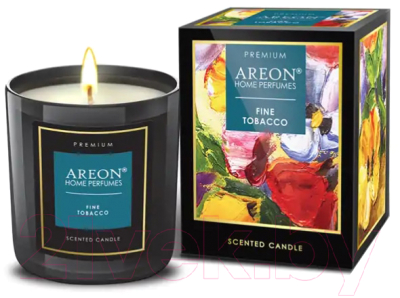 Свеча Areon Premium Fine Tobacco / ARE-PC06