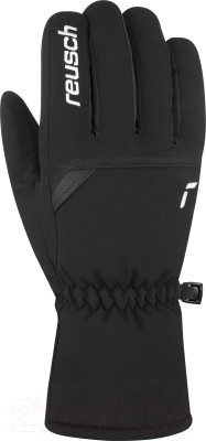 Перчатки лыжные Reusch Elon R-Tex XT / 6101225-7701 (р-р 7, Black/White)