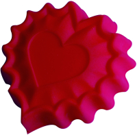 

Форма для выпечки Regent Inox, Silicone Валентинка 93-SI-FO-40