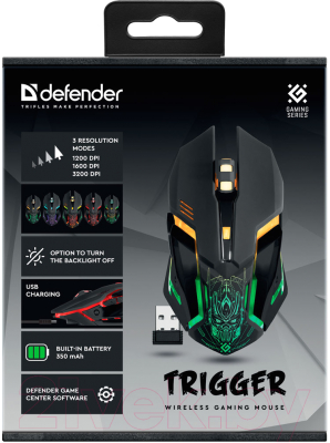 Мышь Defender Trigger GM-934 / 52934