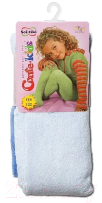 Колготки детские Conte Kids Sof-Tiki 255 (р.116-122, светло-голубой)