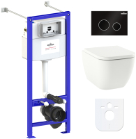 

Унитаз подвесной с инсталляцией Lavinia Boho, Relfix One Rimless 77050164