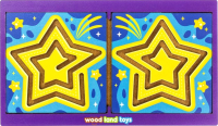 

Развивающая игра WoodLand Toys, Межполушарная доска Космос / 134112
