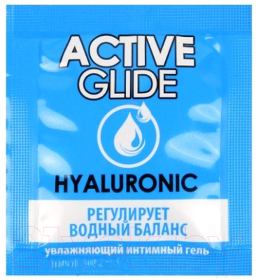 Лубрикант-гель Bioritm Active Glide Hyaluronic Увлажняющий / LB-29005t (3г )