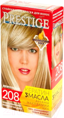 Изображение товара Крем-краска для волос VIP'S Prestige 208 (жемчужный)