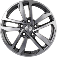 

Литой диск, KHW1612 Octavia 16x6.5" 5x112мм DIA 57.1мм ET 46мм Gray