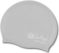 Шапочка для плавания Indigo 101 SC (серый) - 