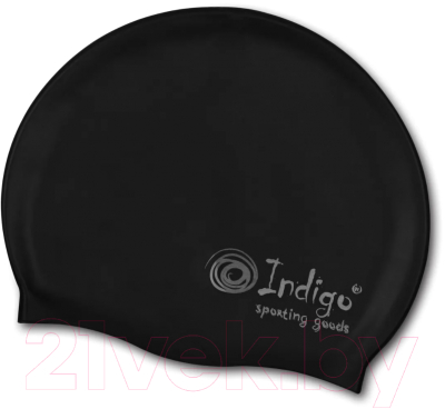 Шапочка для плавания Indigo 102 SC (черный)
