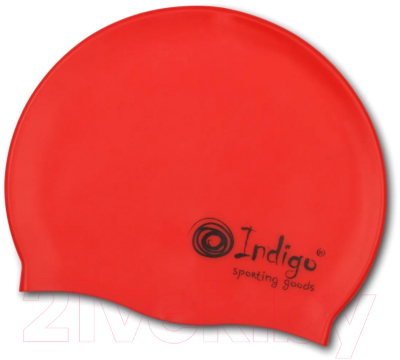 Шапочка для плавания Indigo 107 SC (красный)