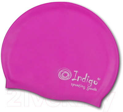 Шапочка для плавания Indigo 112 SC (цикламеновый)