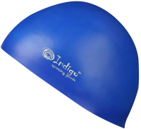 Шапочка для плавания Indigo Стартовая 3D форма / IN085 (синий) - 