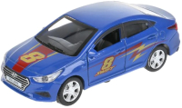 Автомобиль игрушечный Технопарк Hyundai Solaris Спорт / SOLARIS2-12SRT-BU - 