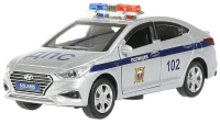 

Автомобиль игрушечный Технопарк, Hyundai Solaris Полиция / SOLARIS2-12SLPOL-SR