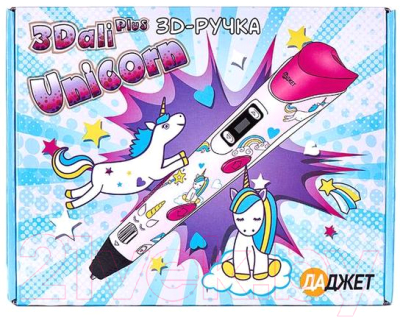 3D-ручка Даджет 3Dali Plus Unicorn
