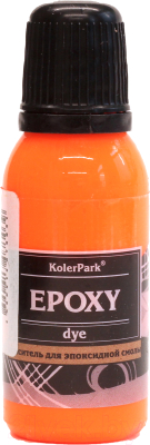Пигментная паста KolerPark 20мл, оранжевый