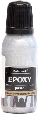 Пигментная паста KolerPark 20мл, серебро