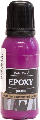 Пигментная паста KolerPark Флуоресцентная (20мл, фиолетовый)