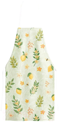 Кухонный фартук Нордтекс Текстиль Лимонный сад 31 СТ ХБ 8622/1 (75x62)