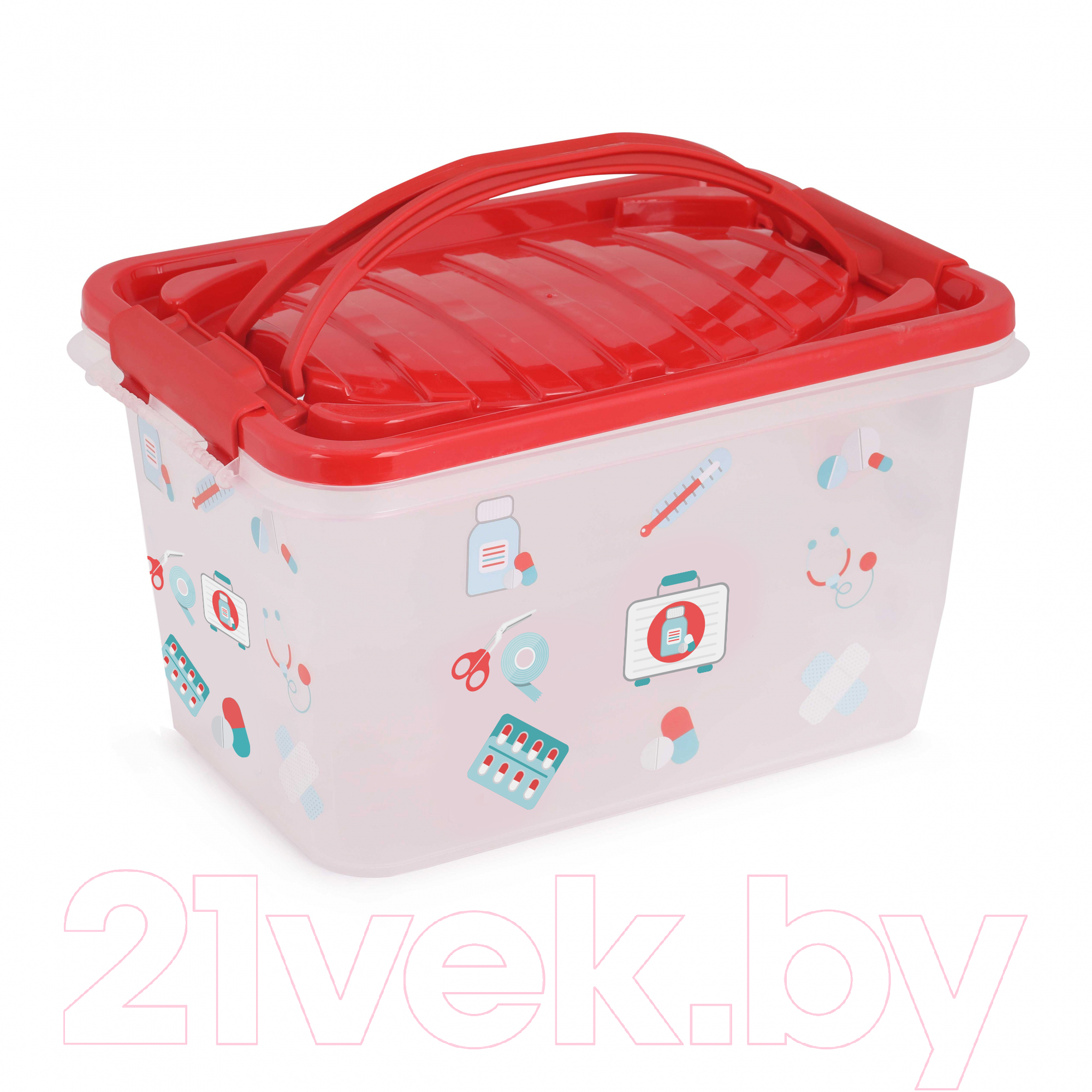 Контейнер для лекарств Альтернатива Доктор Плюс / М3259 (7л)
