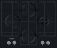 

Газовая варочная панель Hotpoint-Ariston, HAGS 62F/BK