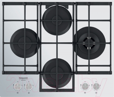 Газовая варочная панель Hotpoint HAGS 62F/WH