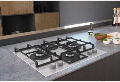 Газовая варочная панель Hotpoint HAGS 62F/WH