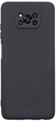 Чехол-накладка Volare Rosso Jam для Poco X3 NFC (черный)