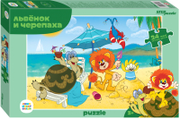 Пазл Step Puzzle Львенок и Черепаха / 70017 (24эл) - 