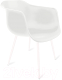 Миниатюра изображения товара Стул Sheffilton SHT-ST31/S95-1 (белый/белый муар)