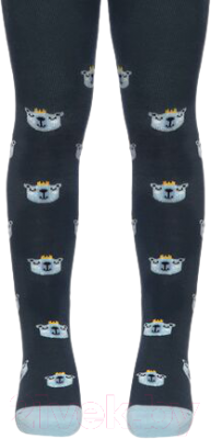 Колготки детские Conte Kids Sof-Tiki 519 (р.104-110, темно-синий)