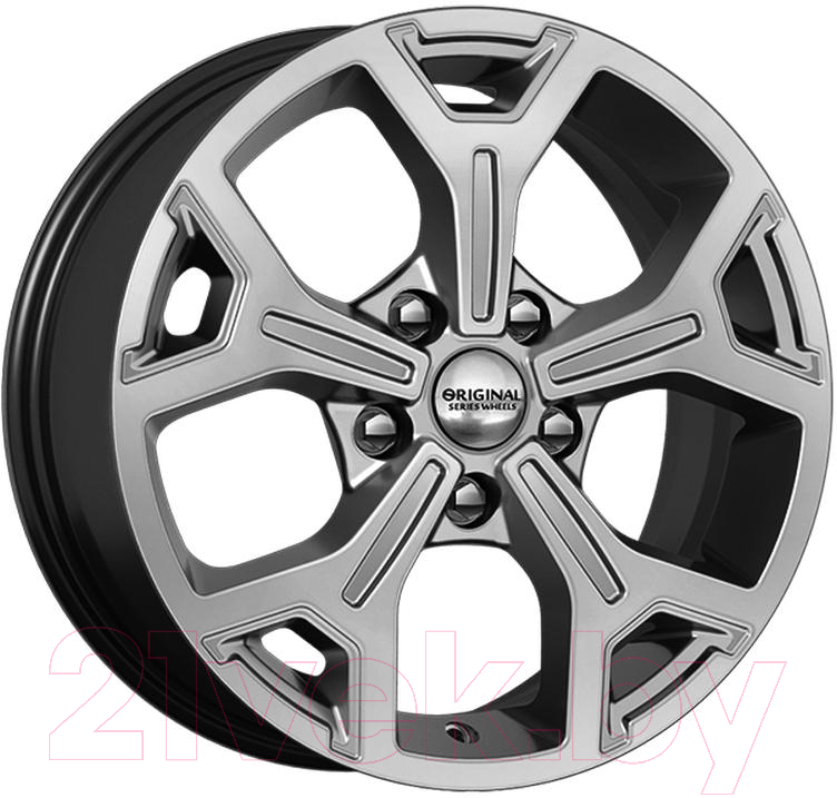 Литой диск SKAD KL-318 16x6.5" 5x114.3мм DIA 60.1мм ET 50мм Графит
