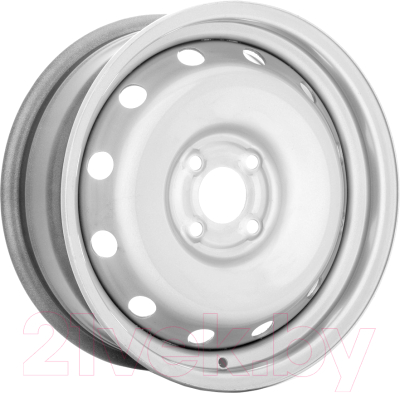 Изображение товара Штампованный диск ТЗСК Logan 2 15x6" 4x100мм DIA 60.1мм ET 40мм Серебро