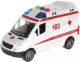 Миниатюра изображения товара Автомобиль игрушечный Технопарк Mercedes-Benz Sprinter Скорая / SPRINTERVAN-15PLAMB-WH