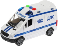 

Автомобиль игрушечный Технопарк, Mercedes-Benz Sprinter ДПС / SPRINTERVAN-15PLPOL-WH