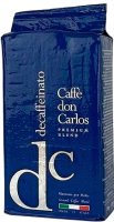 Кофе молотый Carraro Don Carlos Decaffeinato / 150205 (250г) - 