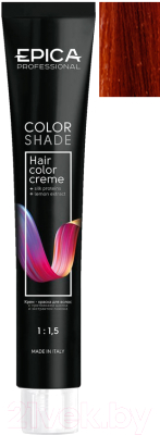 Крем-краска для волос Epica Professional Colorshade 7.44 (100мл, русый интенсивный медный)