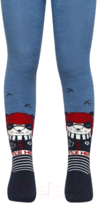 Колготки детские Conte Kids Sof-Tiki 520 (р.104-110, светлый джинс)