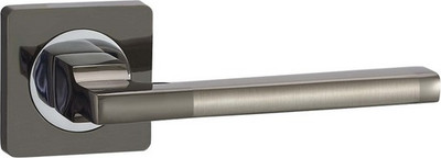 Ручка дверная Vantage V53BN/CP (черный никель) - 