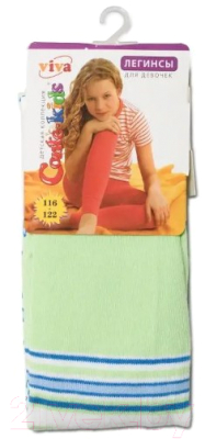 Леггинсы детские Conte Kids Viva 006 (р.116-122, светло-зеленый)