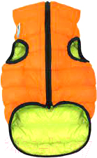Куртка для животных AiryVest 1602 (S, оранжевый/салатовый)