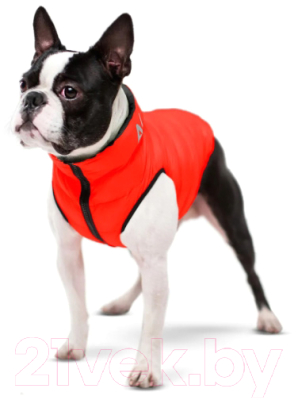 Куртка для животных AiryVest 1584 (S, красный/черный)